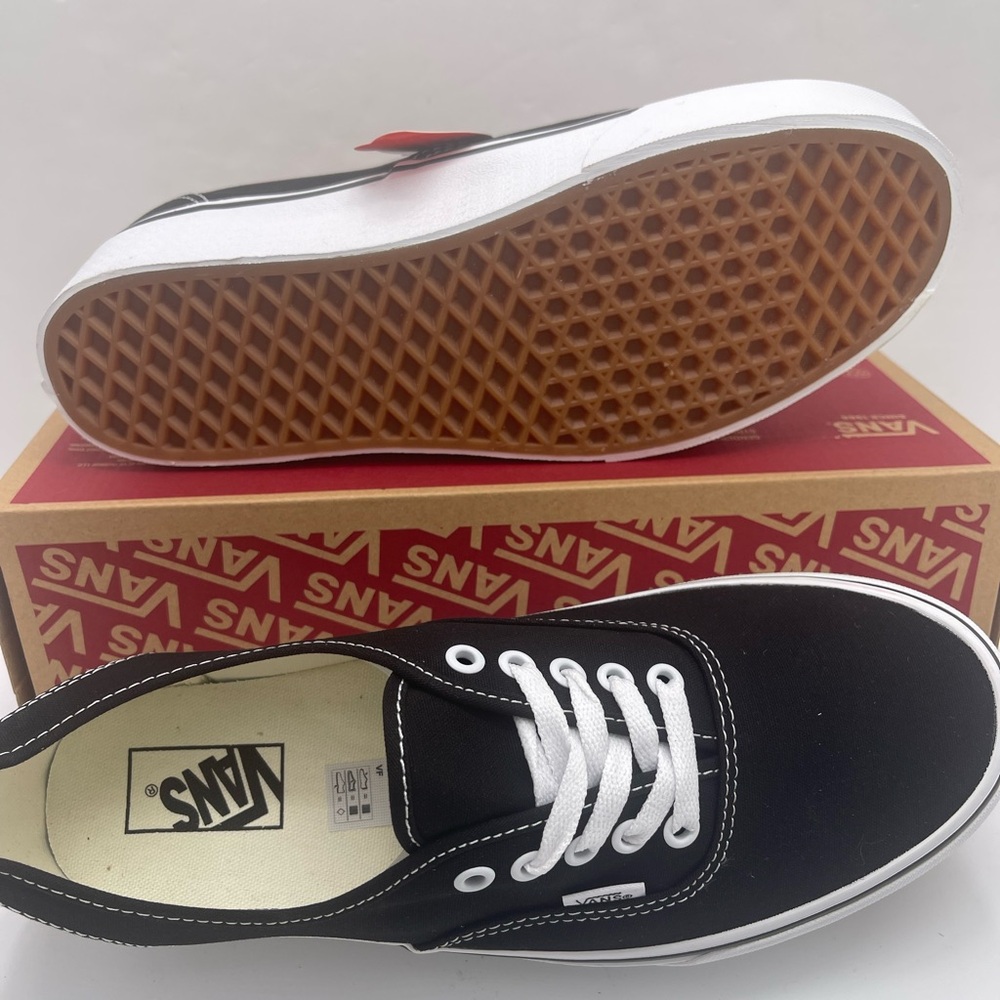 Vans WMNS Authentic Stac
Canvas Black/True White Platform Sneakers 
VN0A5KXXBMX - Picture 7 of 16